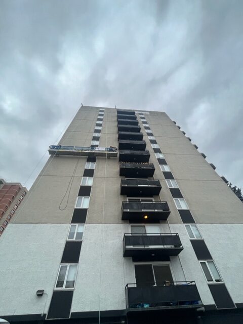 Apartment Building Caulking Company. Condo Building Caulking. Office Building Caulking Company Edmonton.